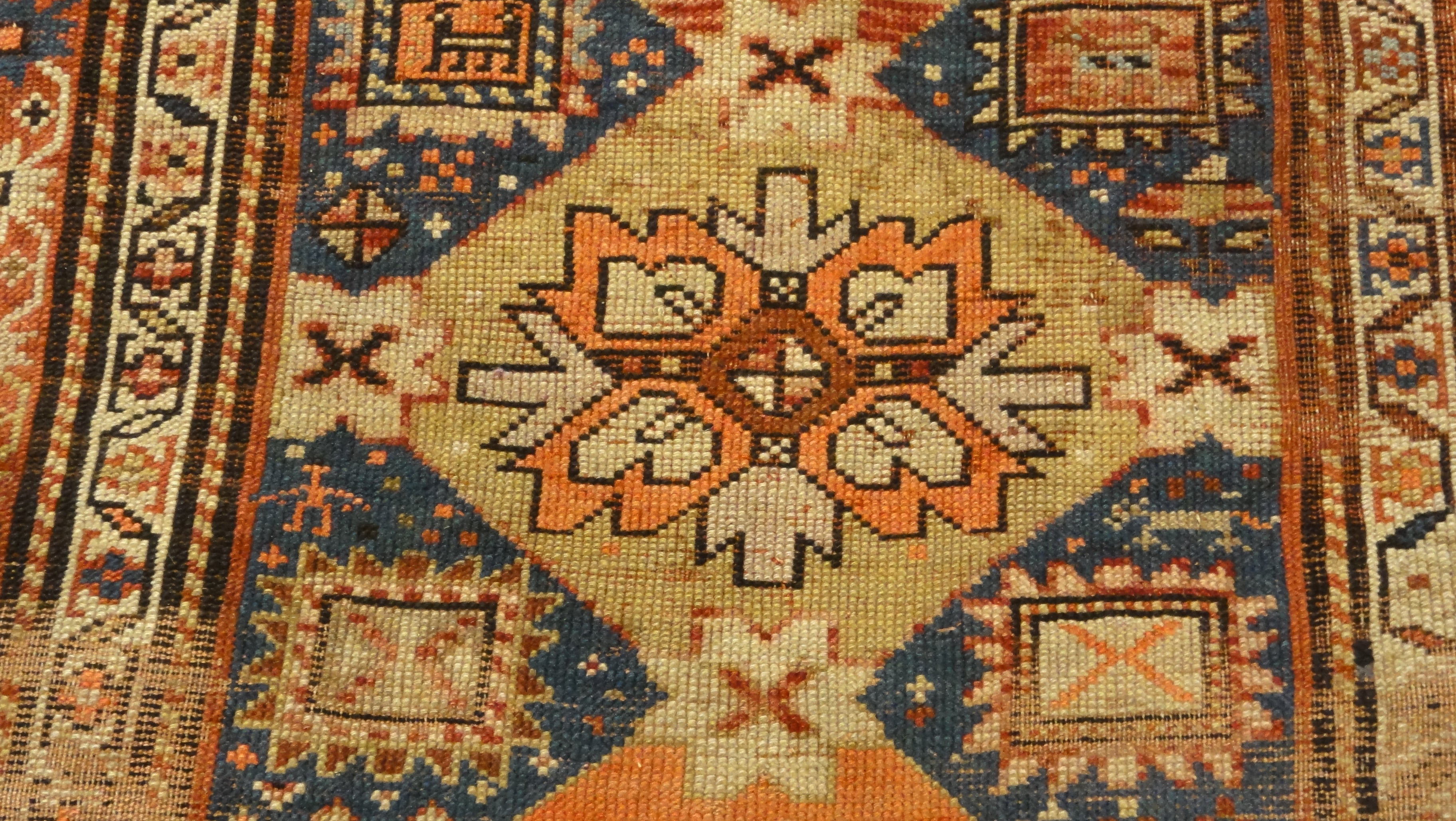 Antique Caucasian Rug 34715