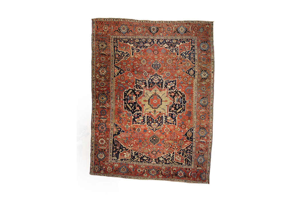 Antique Serapi of Majestic Proportions 43734