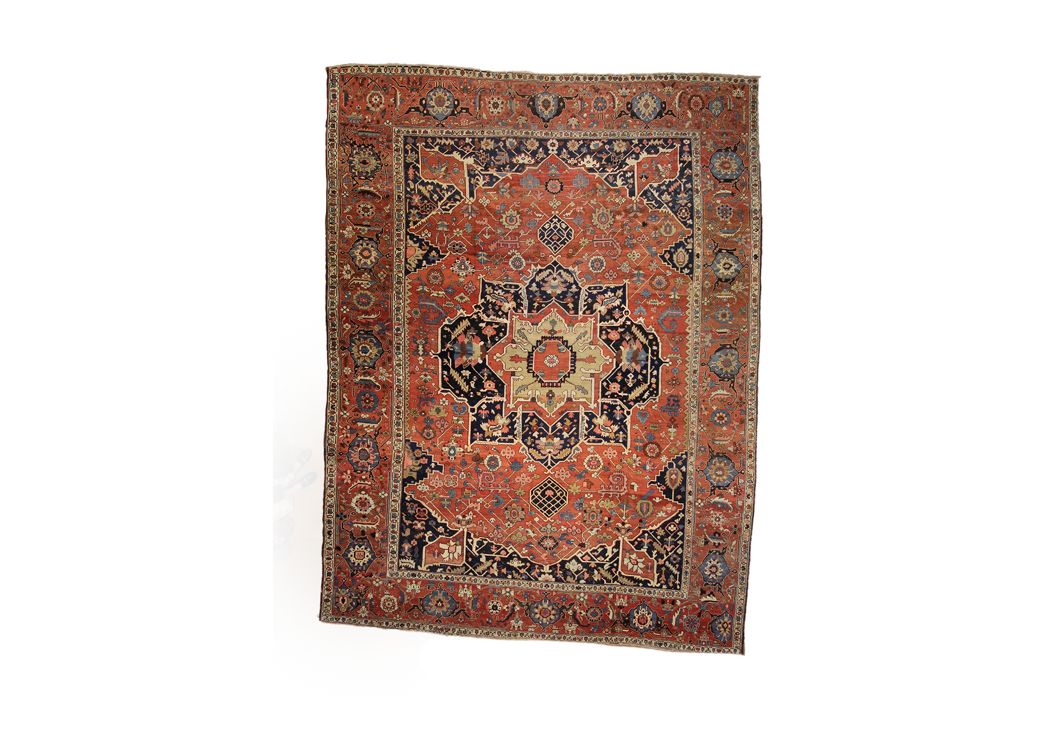 Antique Serapi of Majestic Proportions 43734