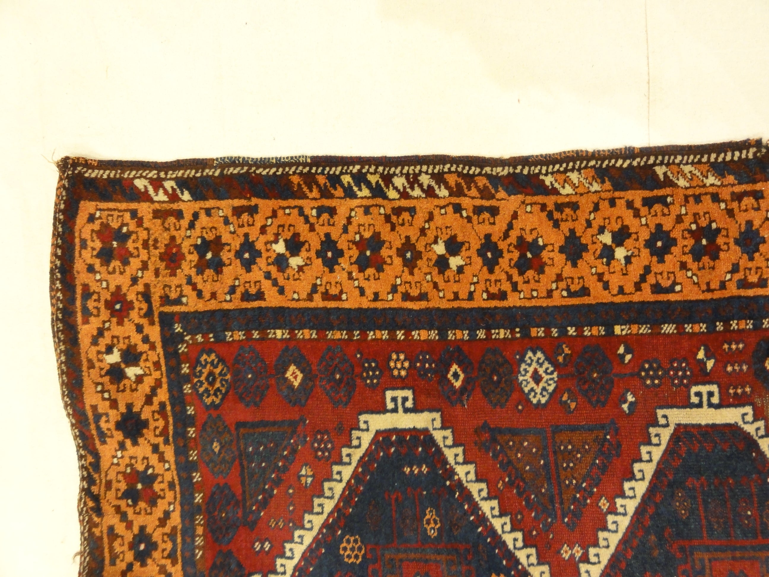 Antique Colorful Turkish Rug 30064