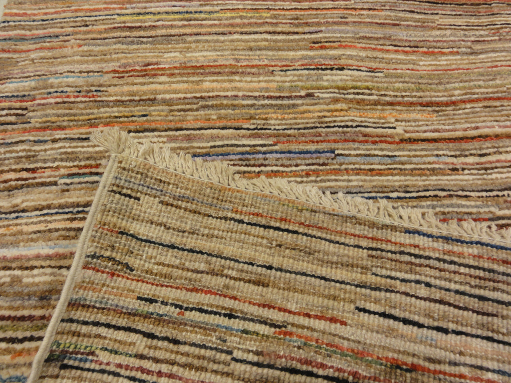 Leesa Organic Modern Stripes Runner Rug. Ziegler and Company in collaboration with designer Leesa Wilson Goldmuntz in Santa Barbara, California.