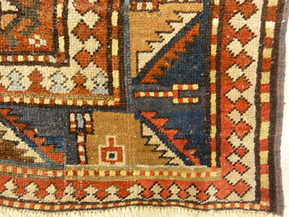 Antique Kazak Woven Ca 1880 Rugs & More - Santa Barbara Design Center