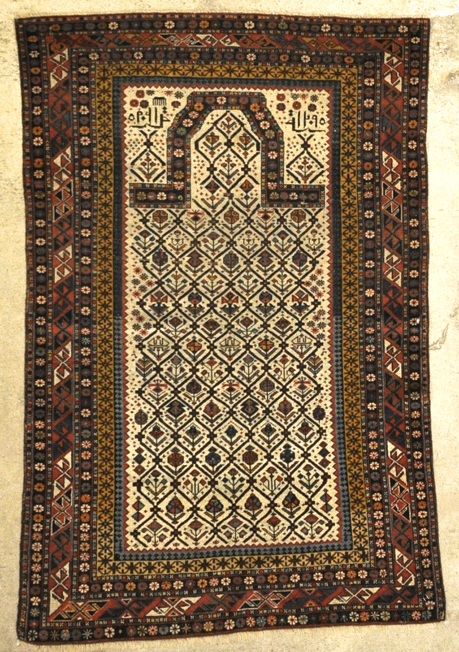 Vintage Caucasian Prayer Rug Rugs and More | Santa Barbara Design Center | Oriental Carpets