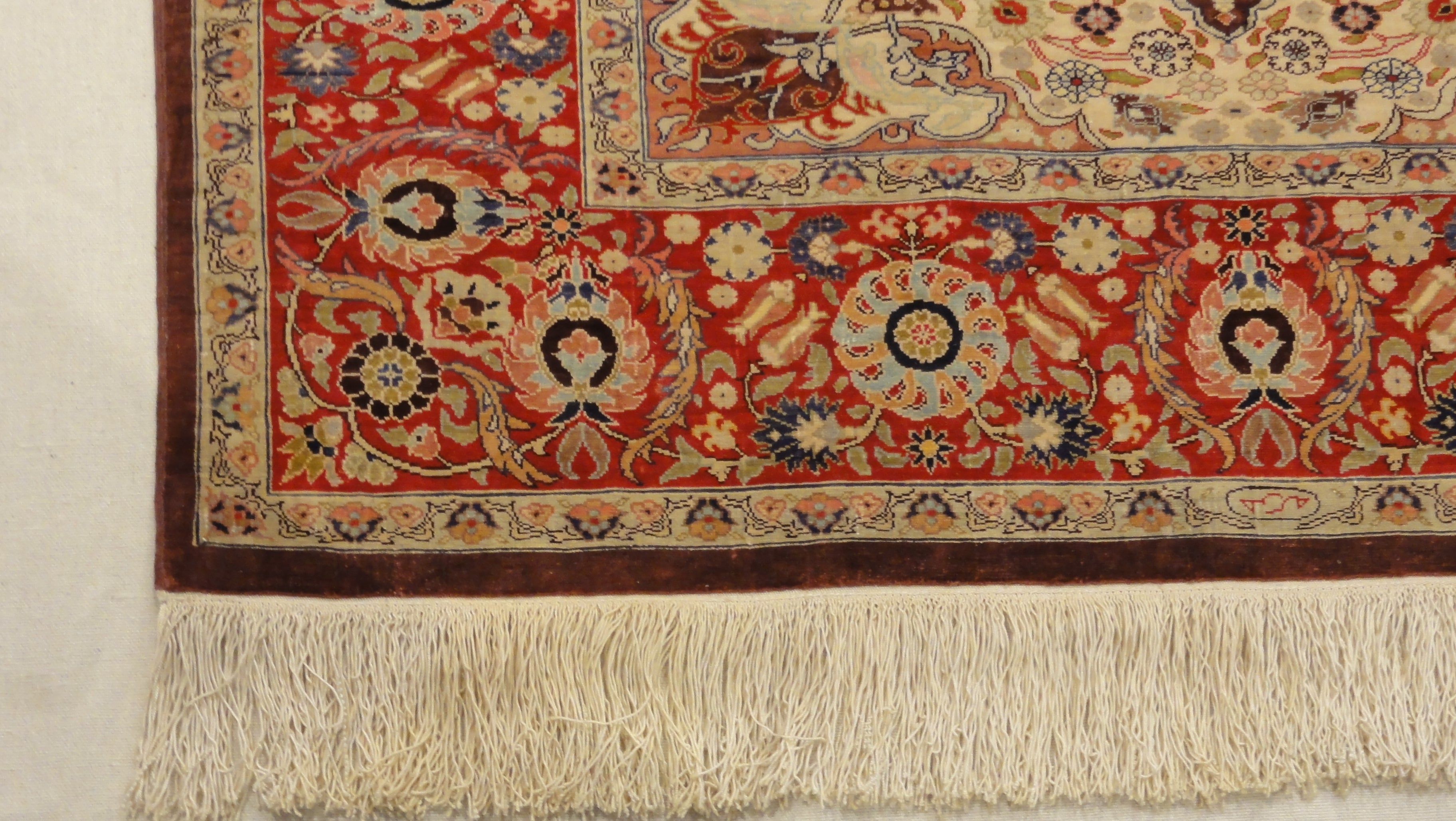 Vintage Silk Hereke 34524