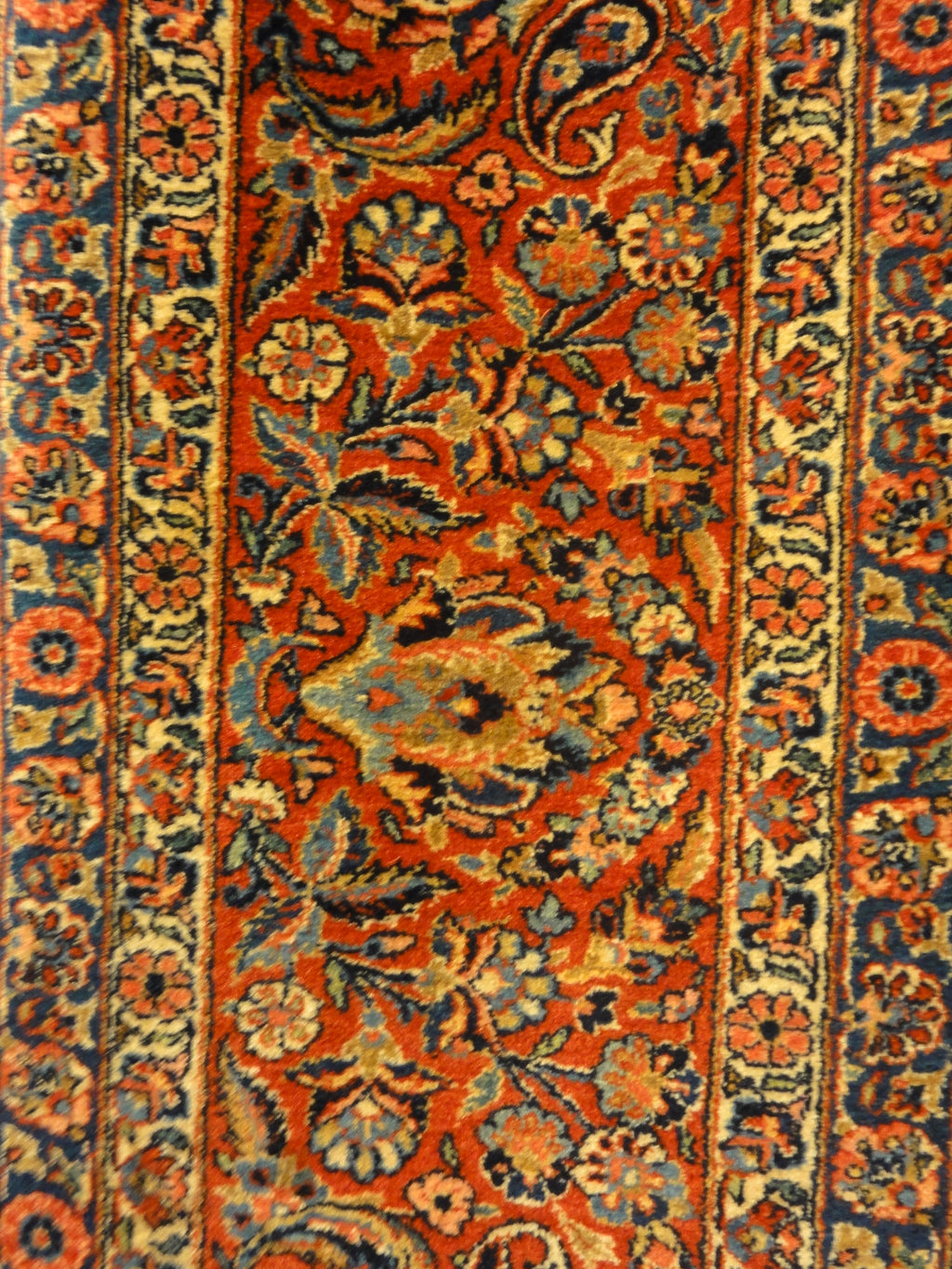 28529 Antique Kashan Rug