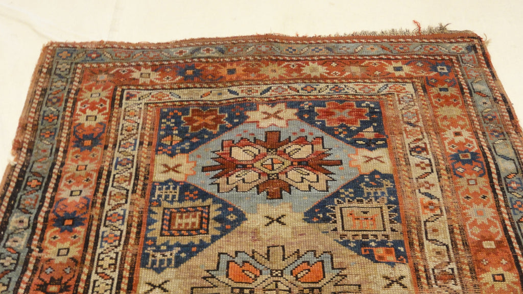 Antique Caucasian Rug 34715