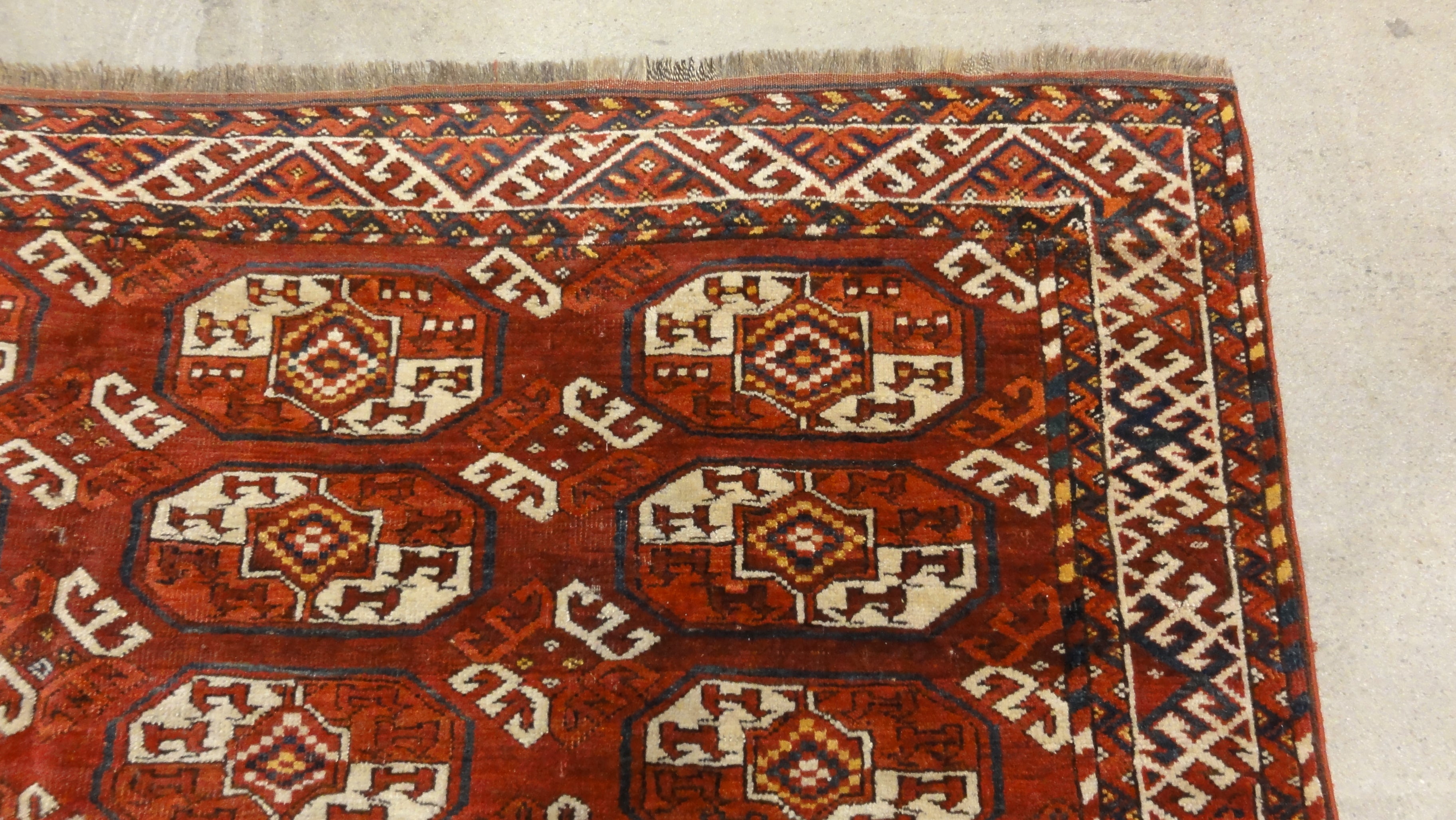 Antique Turkoman Rug 34144