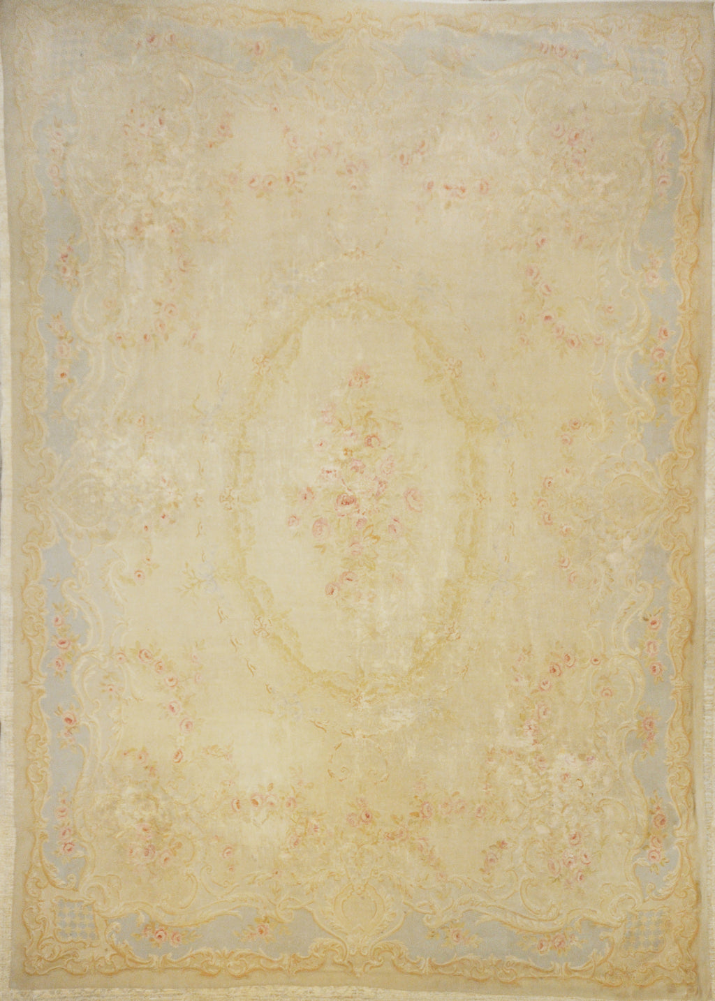 Antique Aubusson Rug 43324