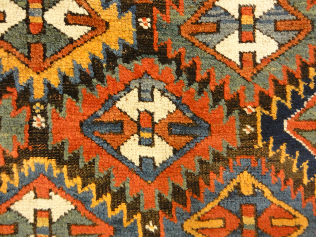 Rare Antique Shahsavan Savojbolagh Rug 30655