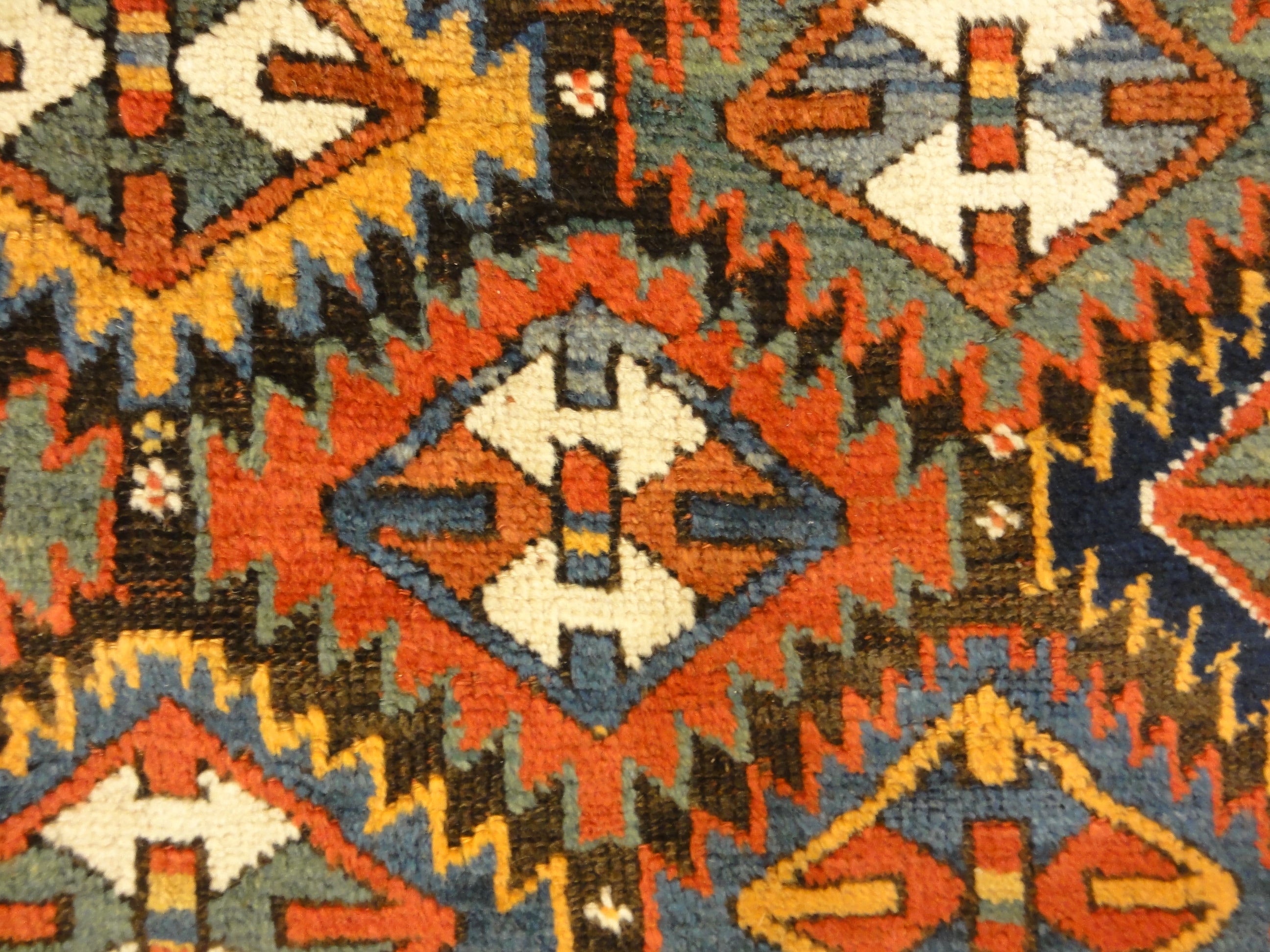 Rare Antique Shahsavan Savojbolagh Rug 30655