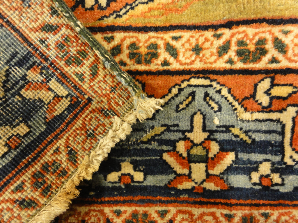 Antique Sarouk Farahan Woven Rug Circa 1880 30154