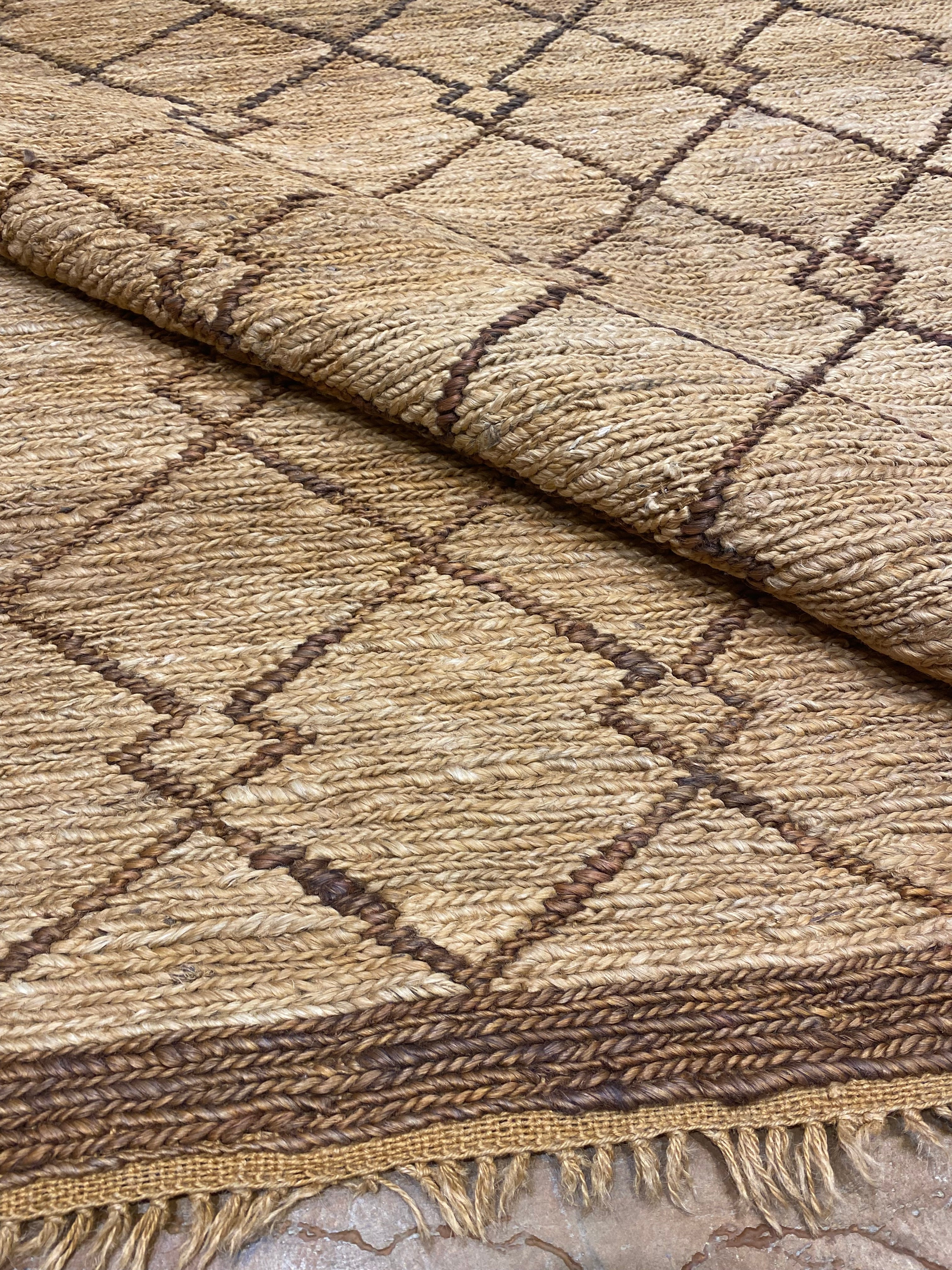 44976 Woven Hemp Rug