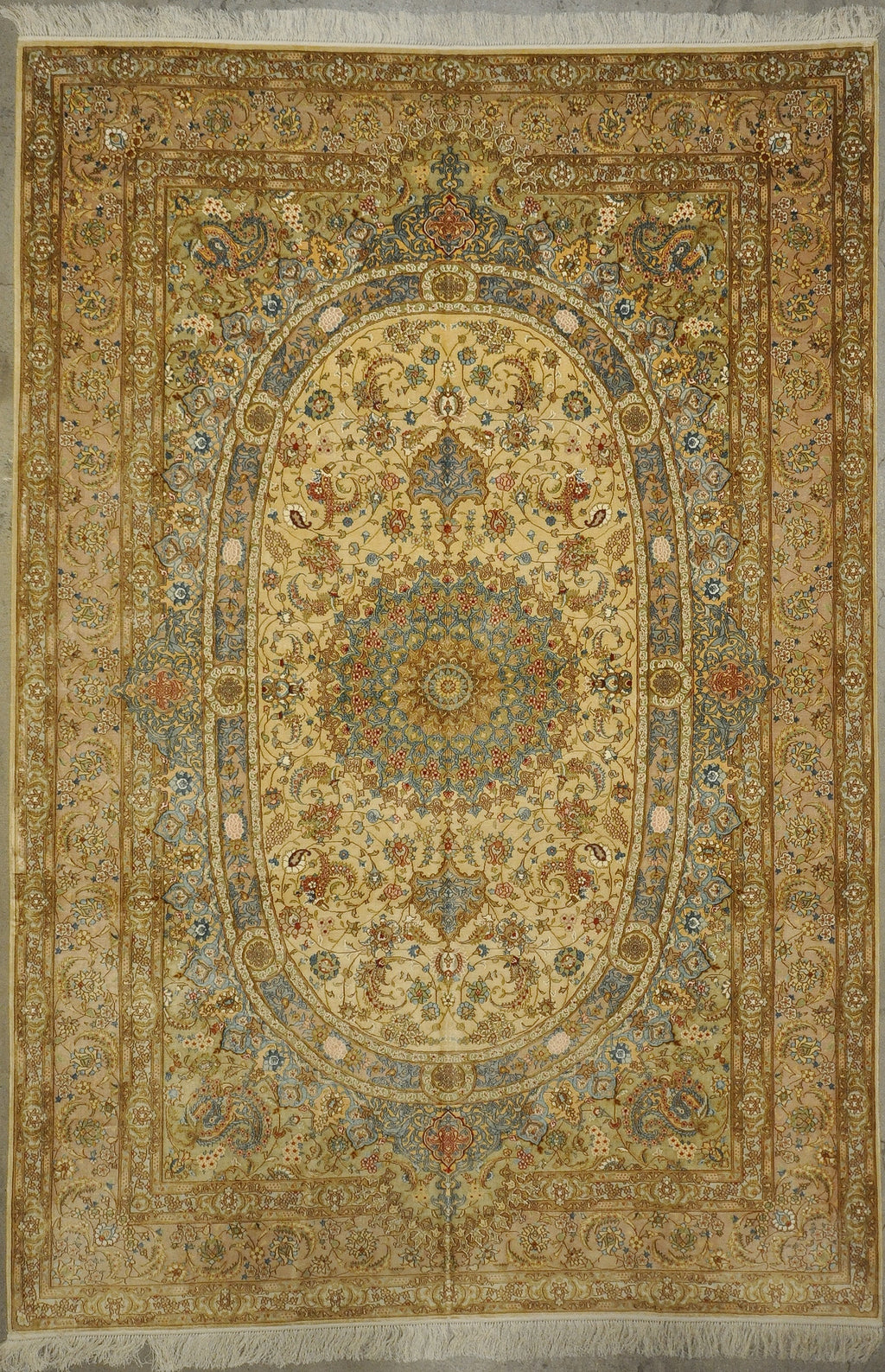 Finest Silk Qum rugs and more oriental carpet 33191-