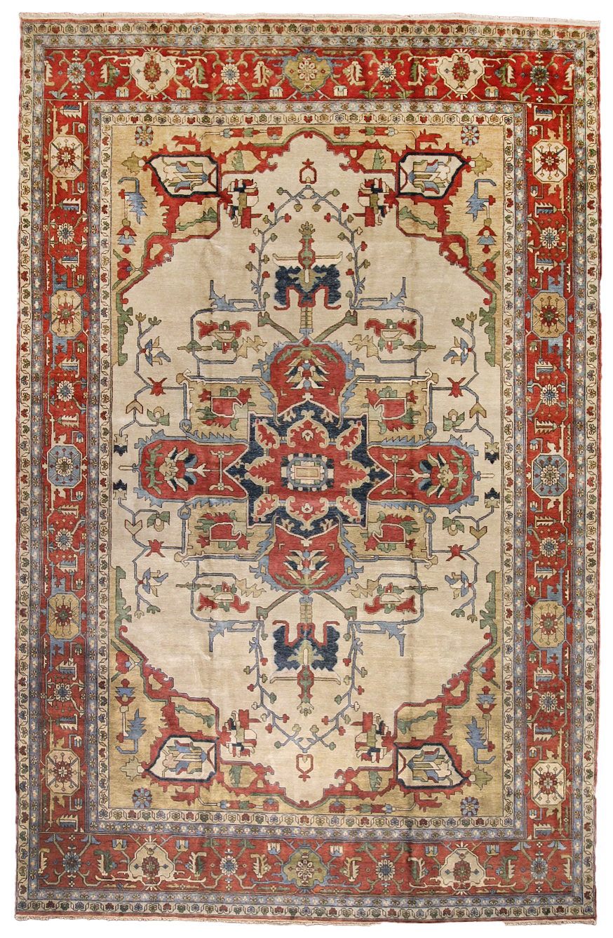 Fine Indo Serapi Rug 43322