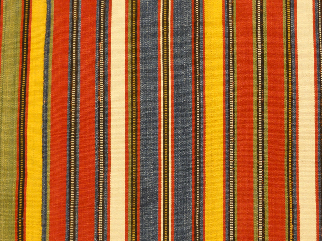 Rare Antique Silk Stripe Jajim 30639