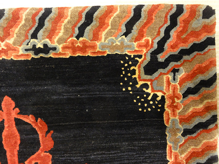 Small Antique Tibetan Rug | Rugs and More | Santa Barbara Design