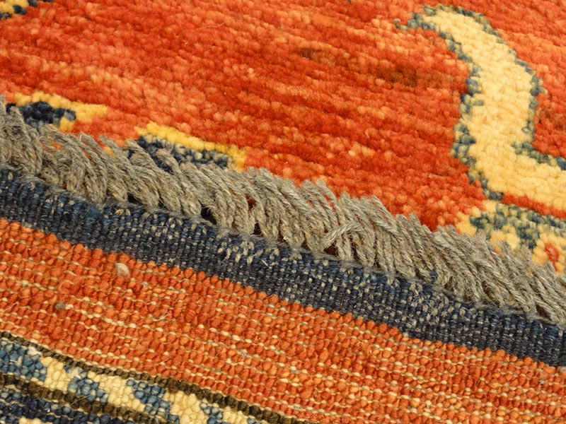 Finest Dragon Kazak Caucasian Rug Blessed by HH Dalai Lama 43700