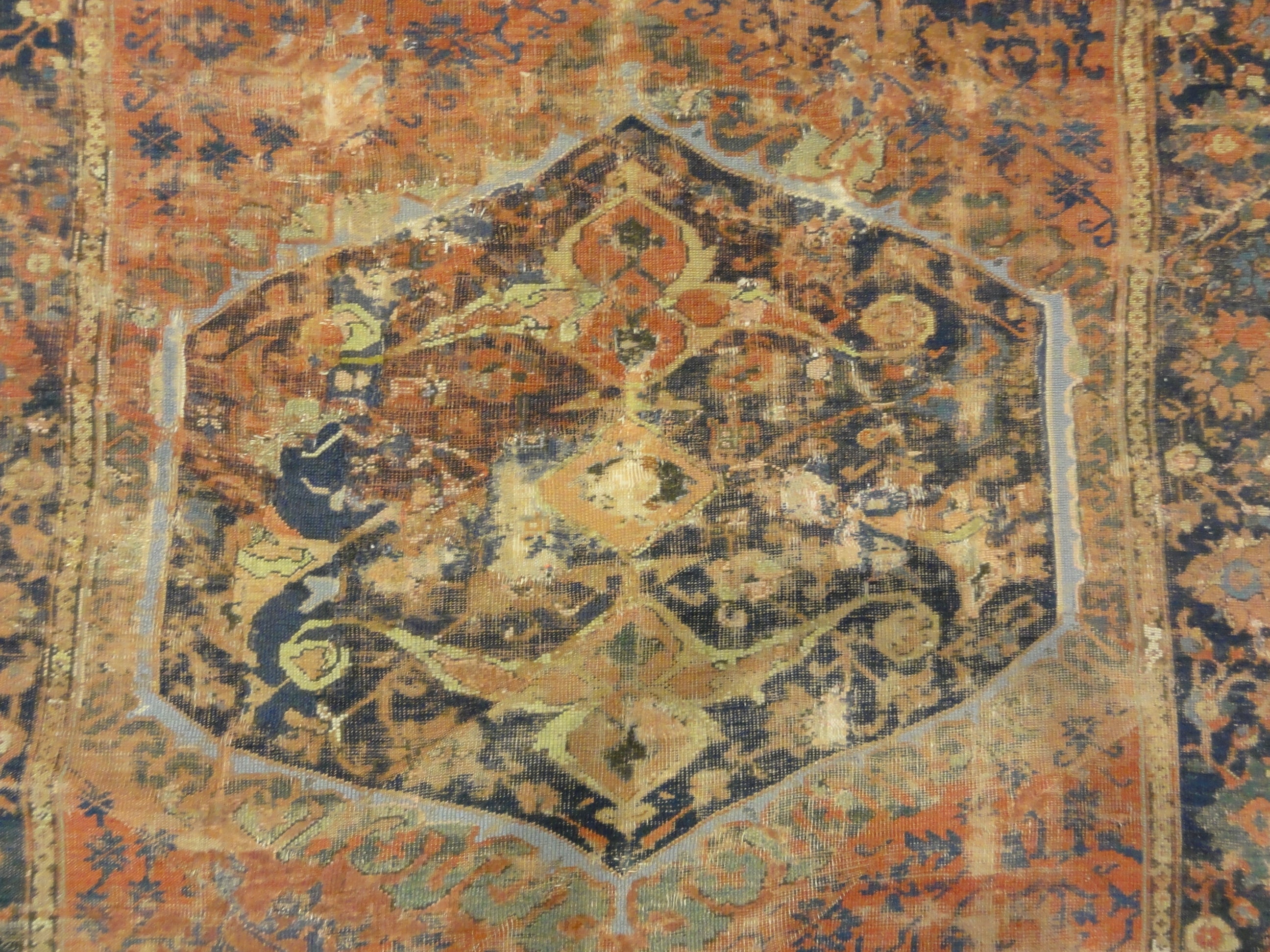 Antique Rare Medallion Oushak from the 16th Century 30710