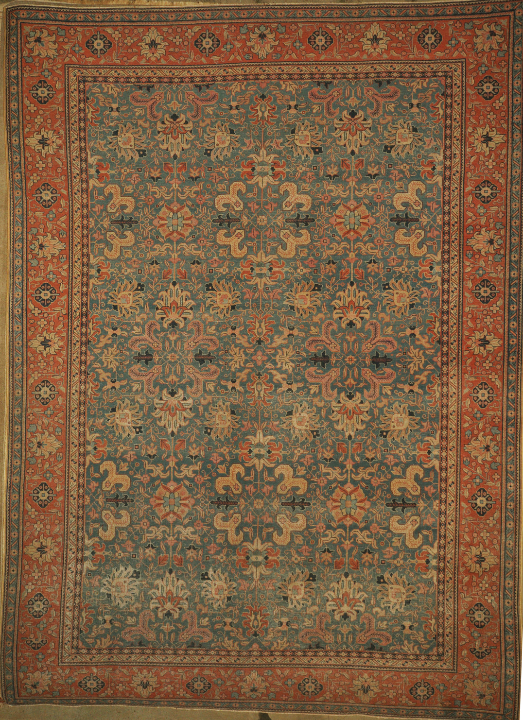 36005 Antique Tabriz Rug