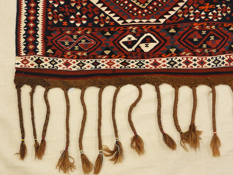 Antique Sivas Kilim with metal tread 31696