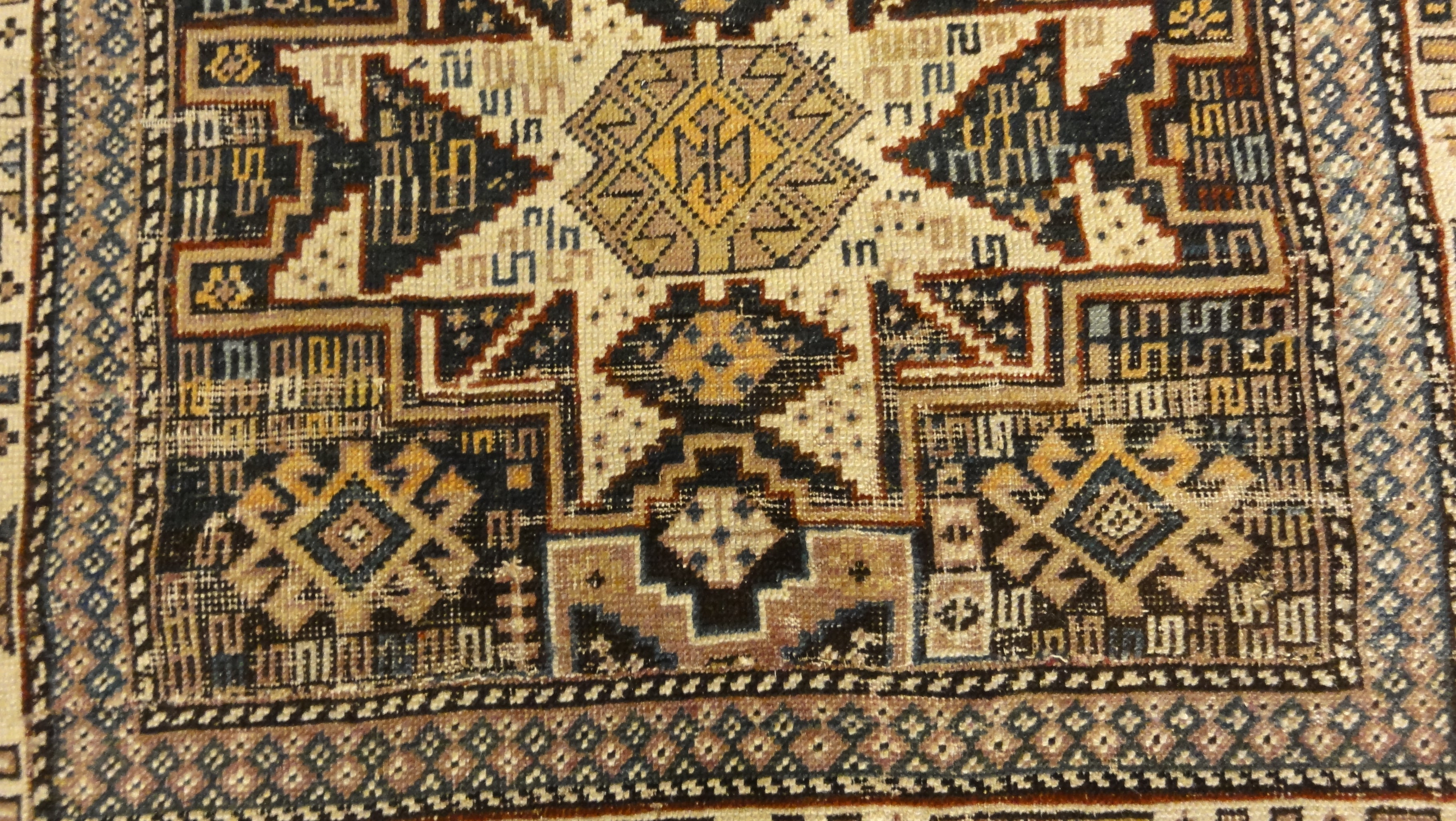 34573 Antique Shirvan Rug