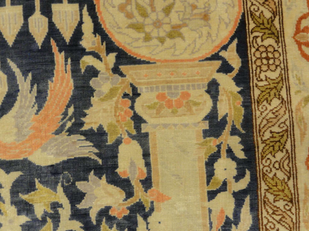 Vintage Hereke Silk 33078