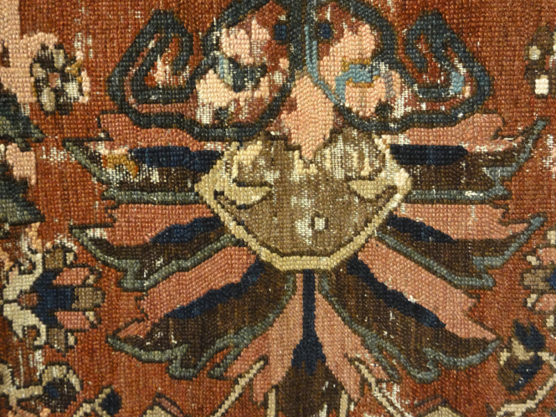 Rare Antique Bakhtiari Rug 35917