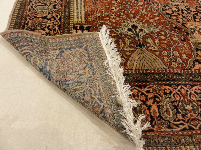 Antique Persian Mohtashar Kashan Tree of Life