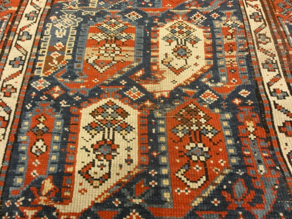 Antique Caucasian Botteh Rug 30343