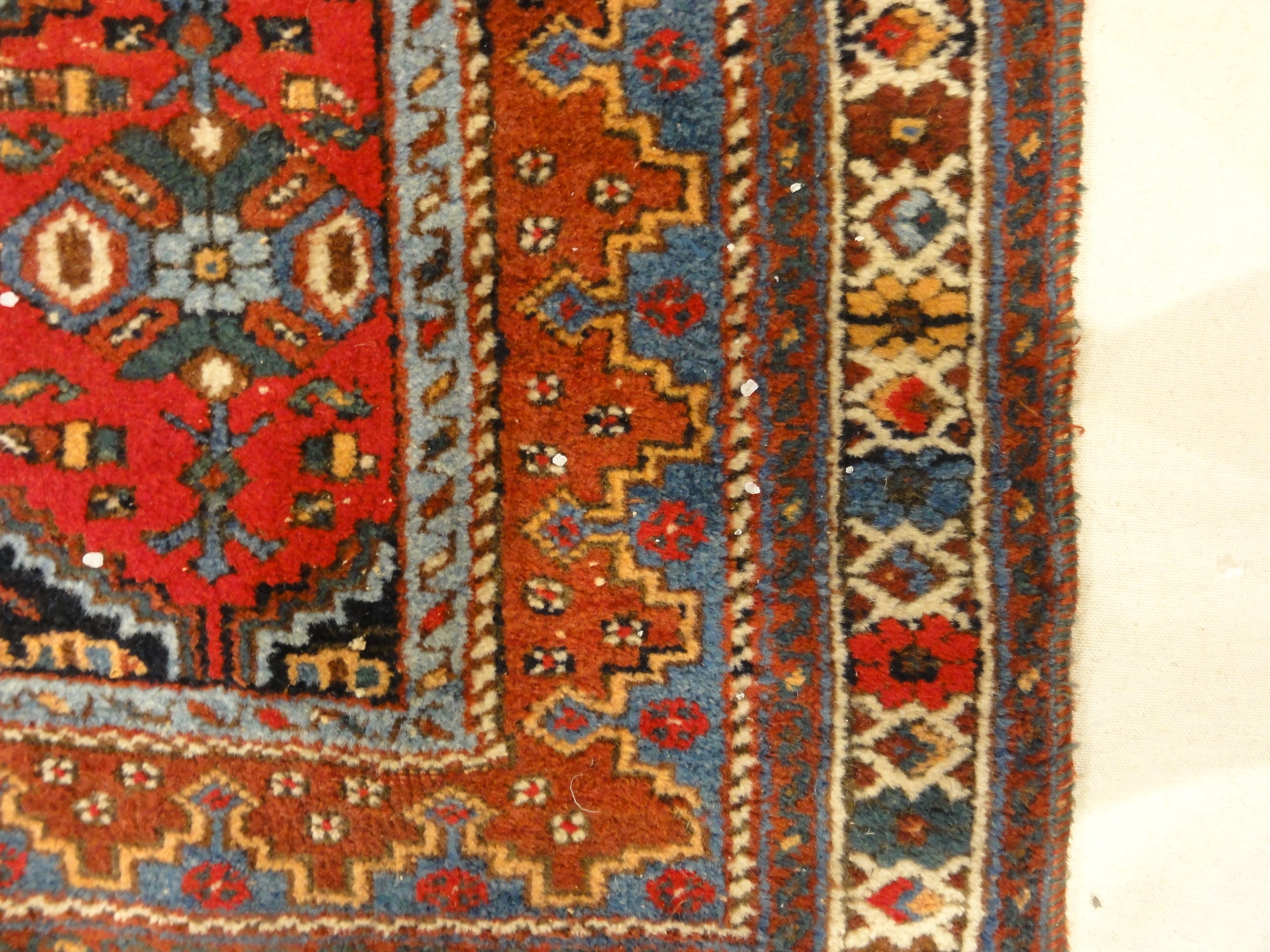 44934 Fine Antique Afshar Rug