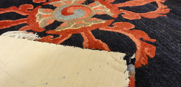 Small Antique Tibetan Rug | Rugs and More | Santa Barbara Design