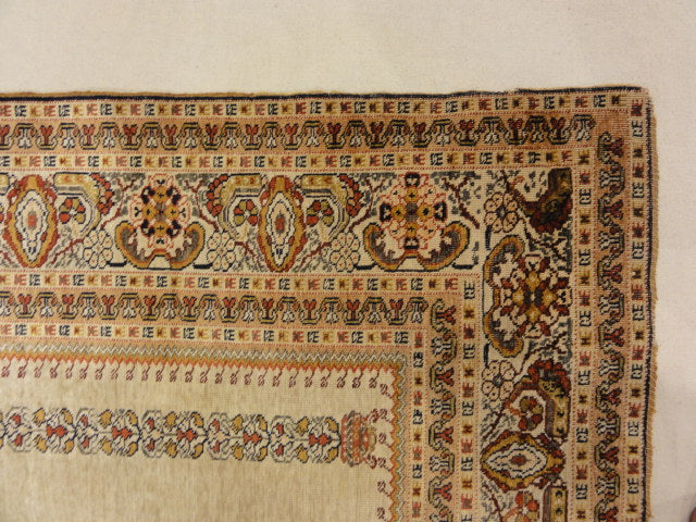 Antique Goerdes Prayer Rug Santa Barbara Design center 30025-4