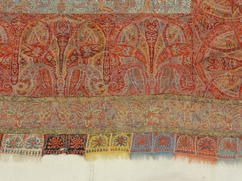 31790 Antique Kashmiri Shawl