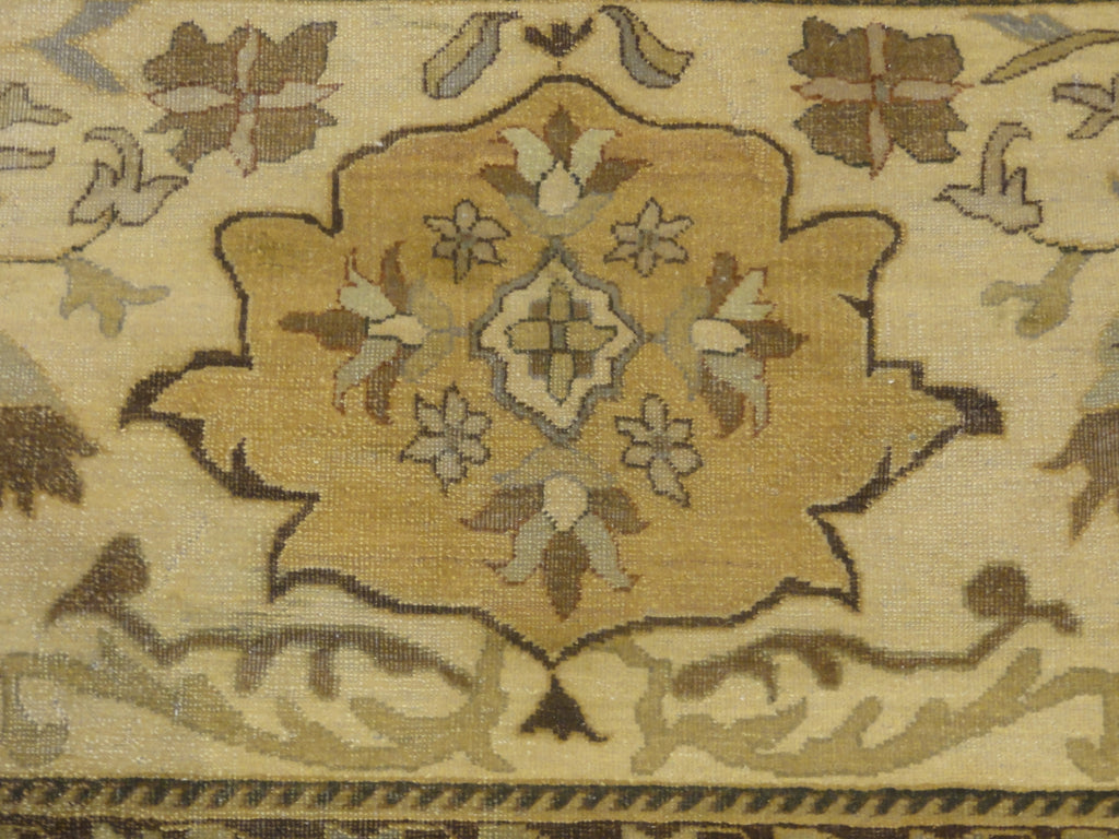 Antique Larestan Ivory Rug 30465