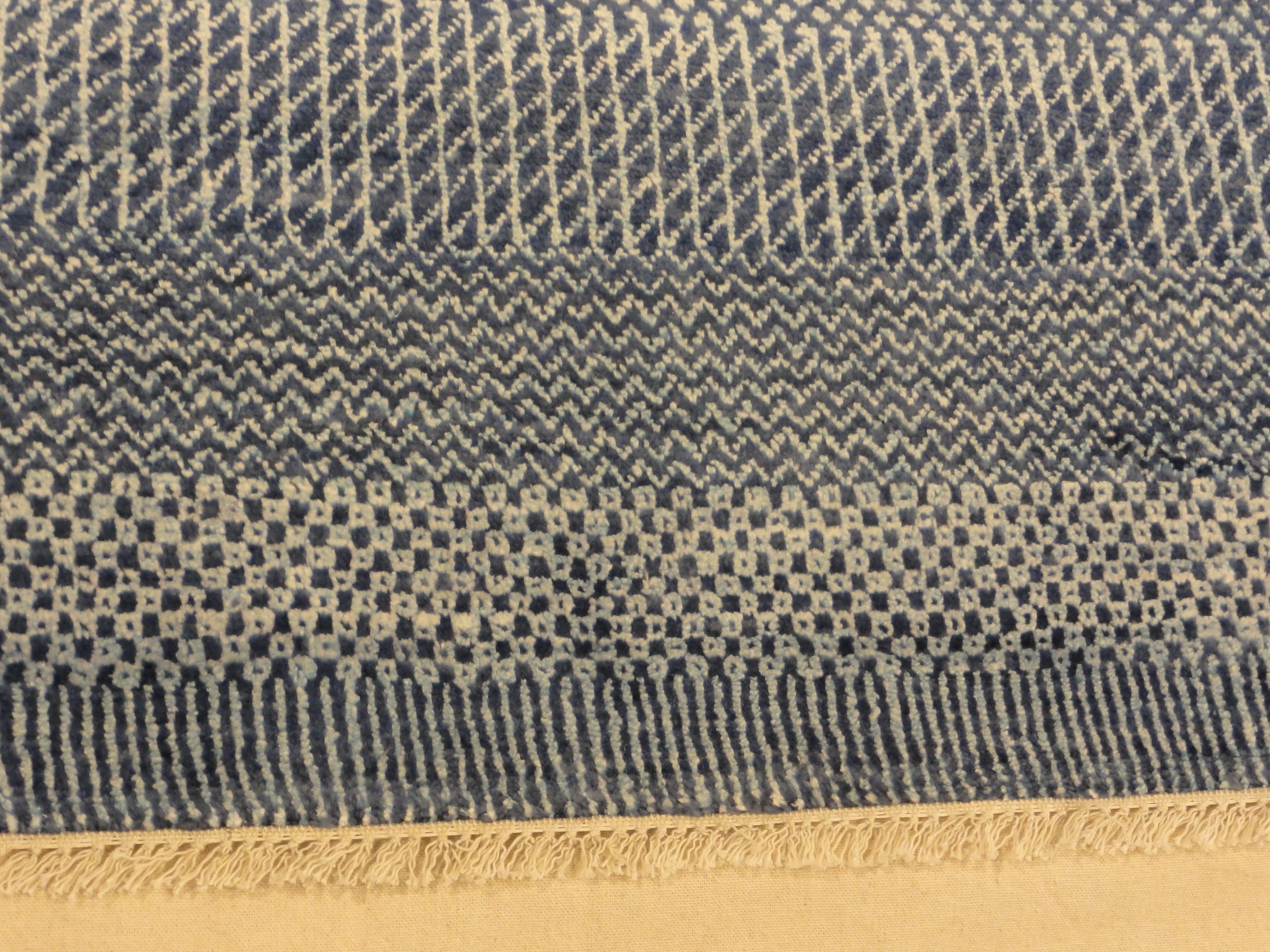 30524 Blue Modern Rug