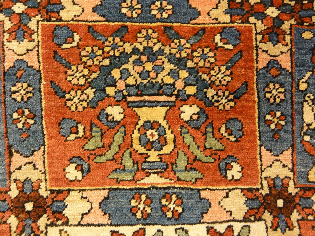 Antique Bakhtiari Garden of Paradise Rug representing the gardens of kings. Sold by Santa Barbara Design Center, Rugs and More in Santa Barbara, California.