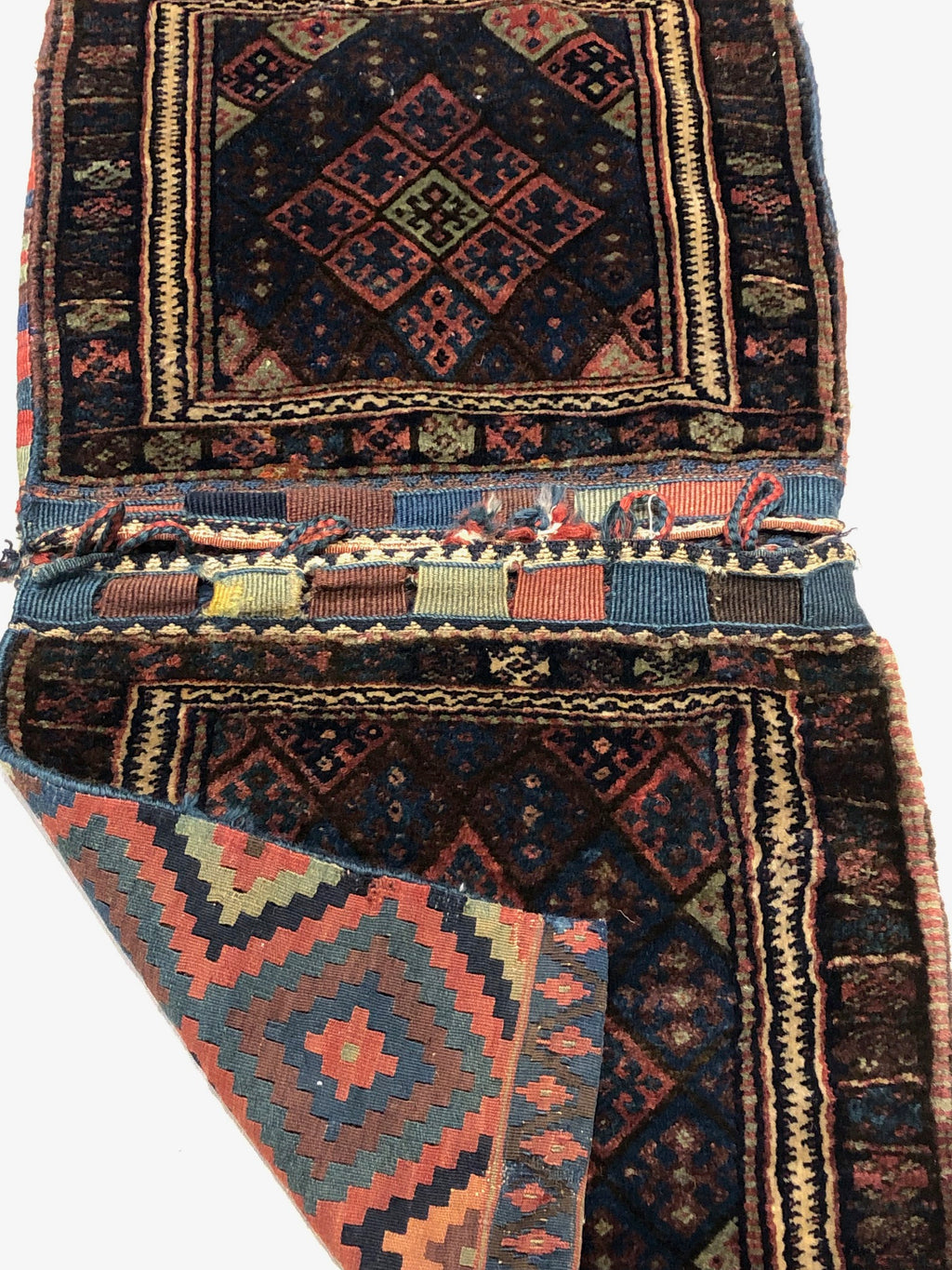 38236 Antique Jaf Kurd Double Khorjin