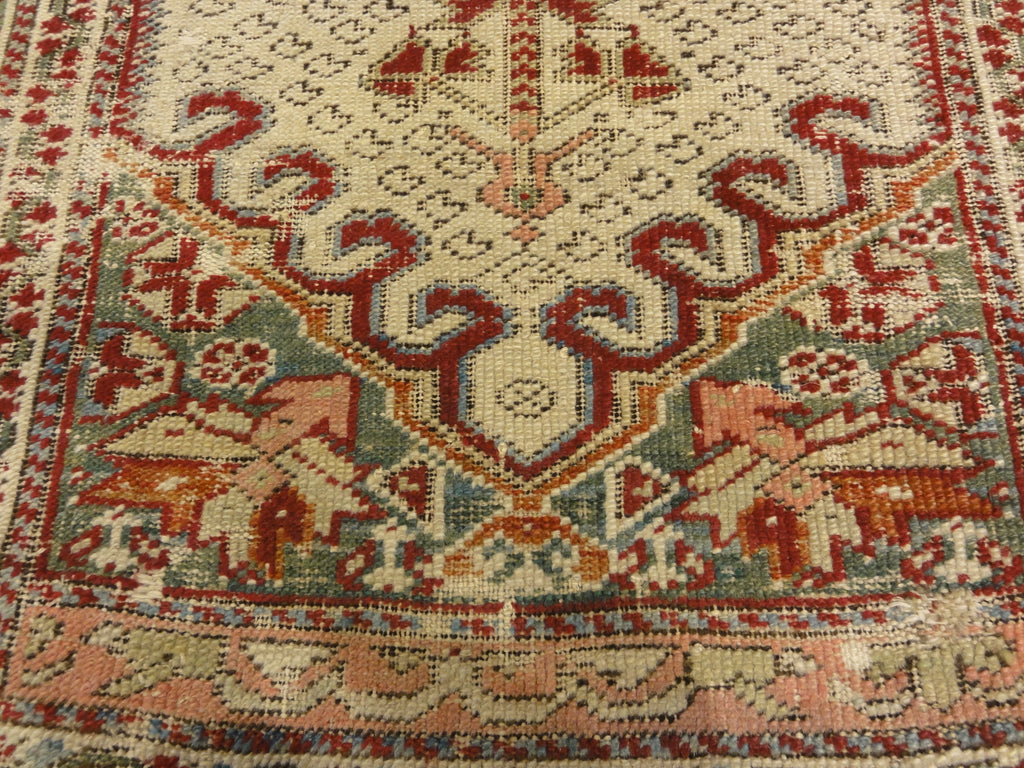 Antique Ghiordes Rug Circa 17th Century 30492