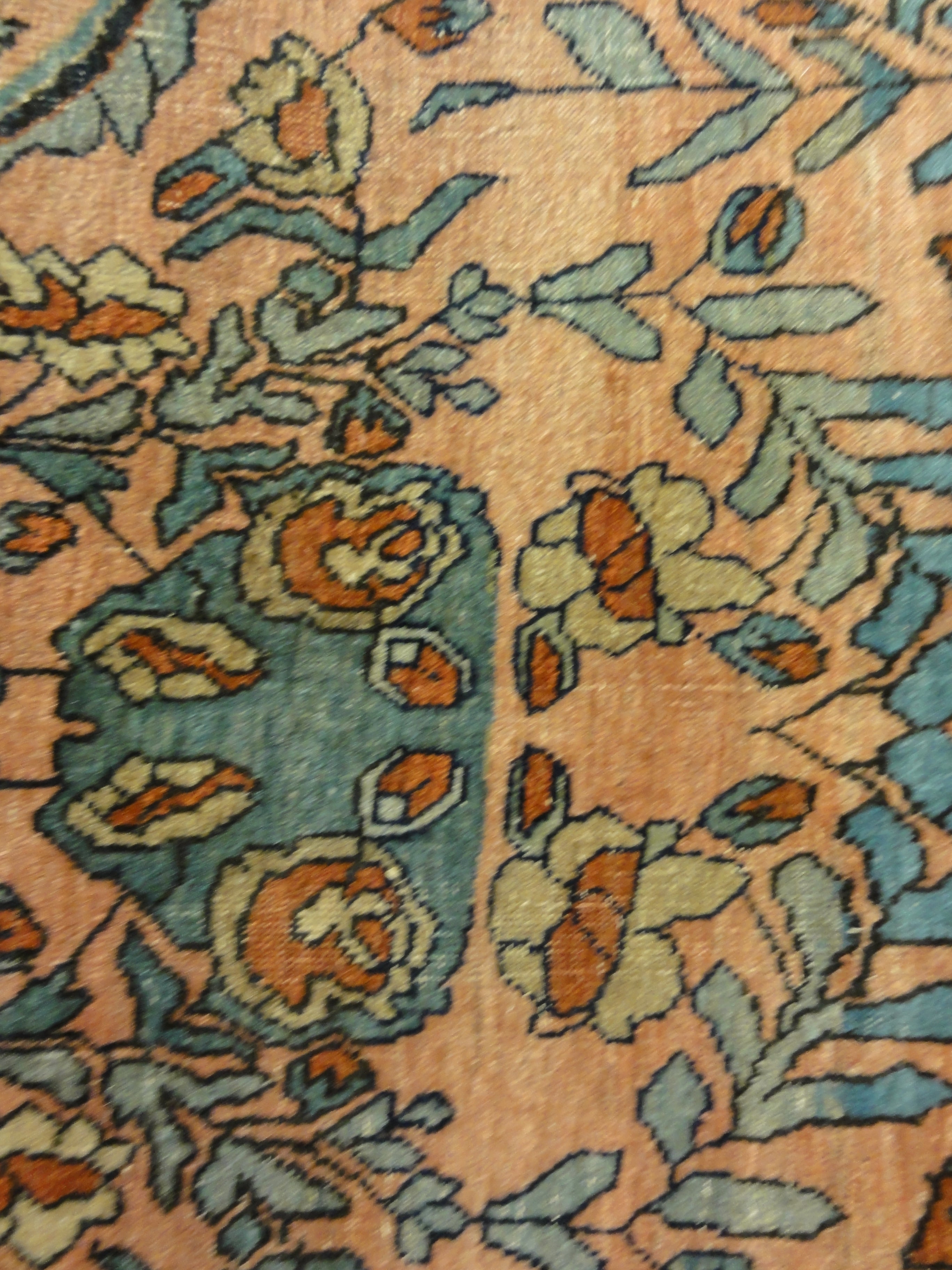 Antique Persian Bijar Mostufi Design | Santa Barbara Design Center | Rugs and More