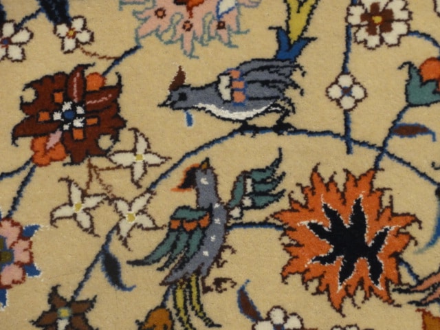 44003 Fine Wool & Silk Tabriz Runner