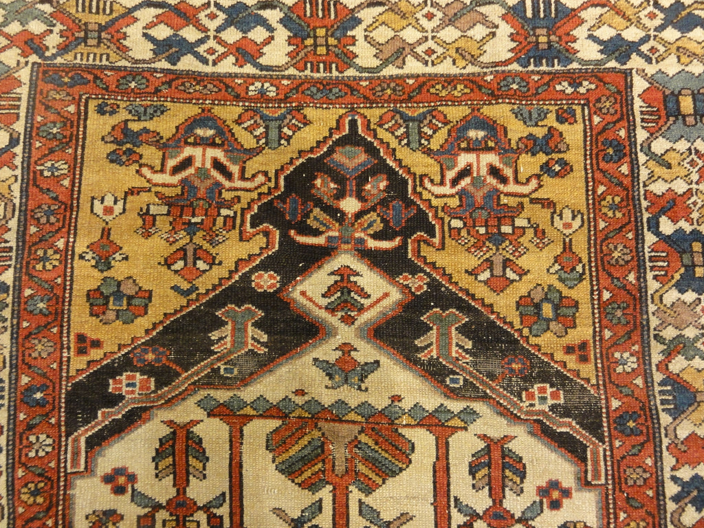 Rare Bakhtiari Rug Woven by Armenians feat. Cypress and Weeping Willow Trees 30657