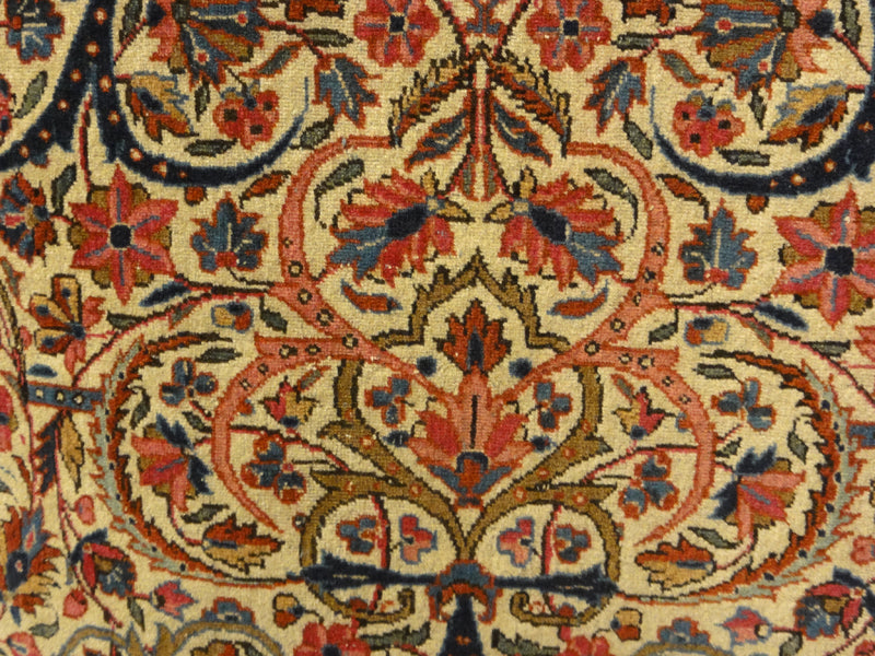Rare Antique Dabir Kashan 35496