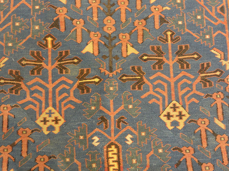 Fine Antique Avar Kelim Rug - Rugs & More - Santa Barbara Design Center