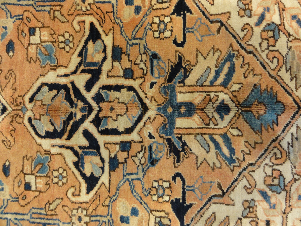 37008 Antique Serapi Heriz Dragon