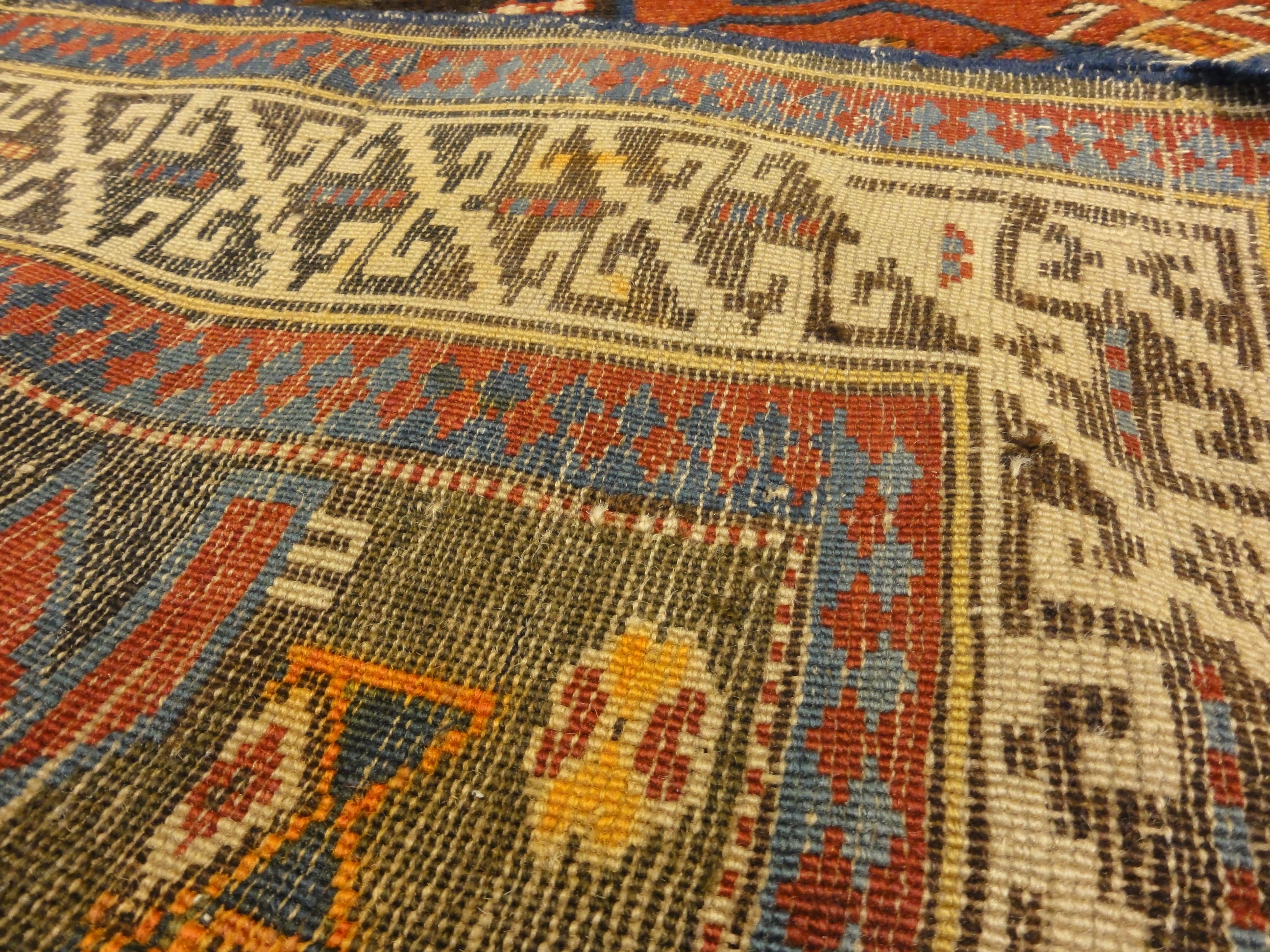 Antique Shirvan Rug Circa 1880 30539