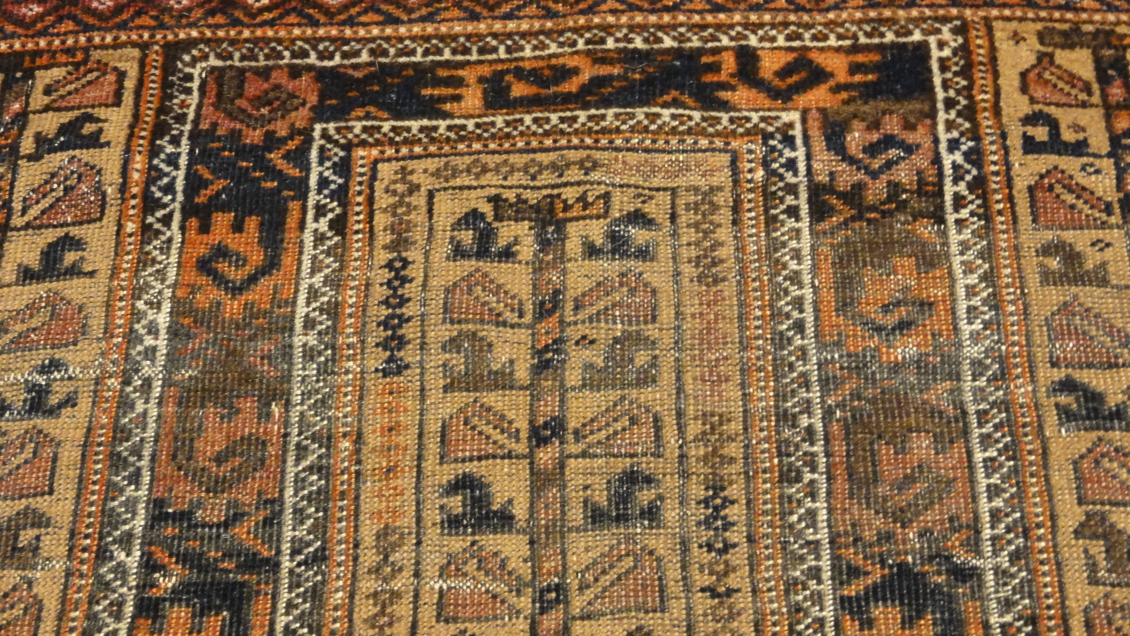 34644 Antique Baluchi Rug