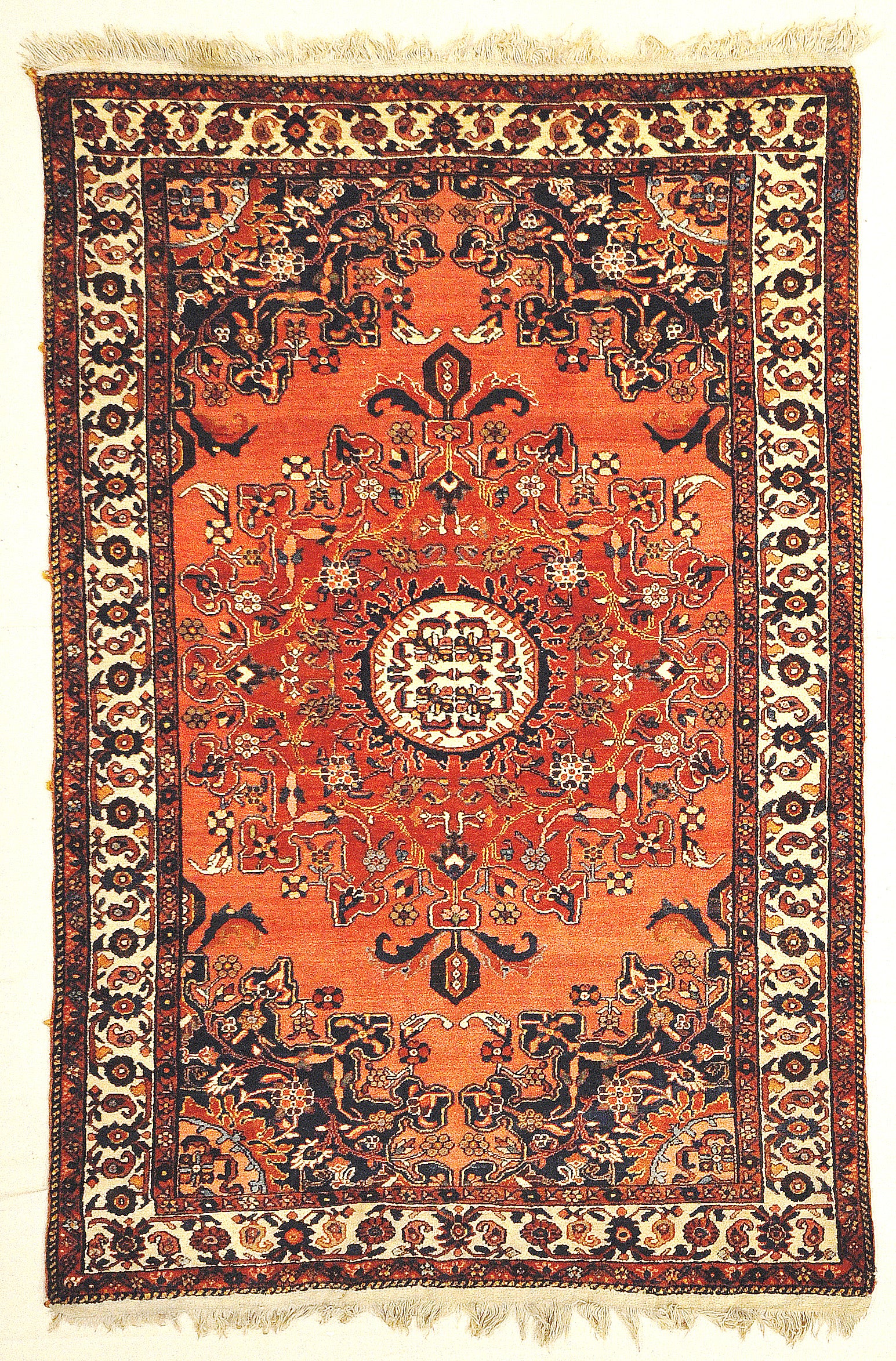 Antique Persian Josan Mint Condition All Natural Dyes Genuine Authentic Woven Carpet Art Santa Barbara Design Center Rugs and More