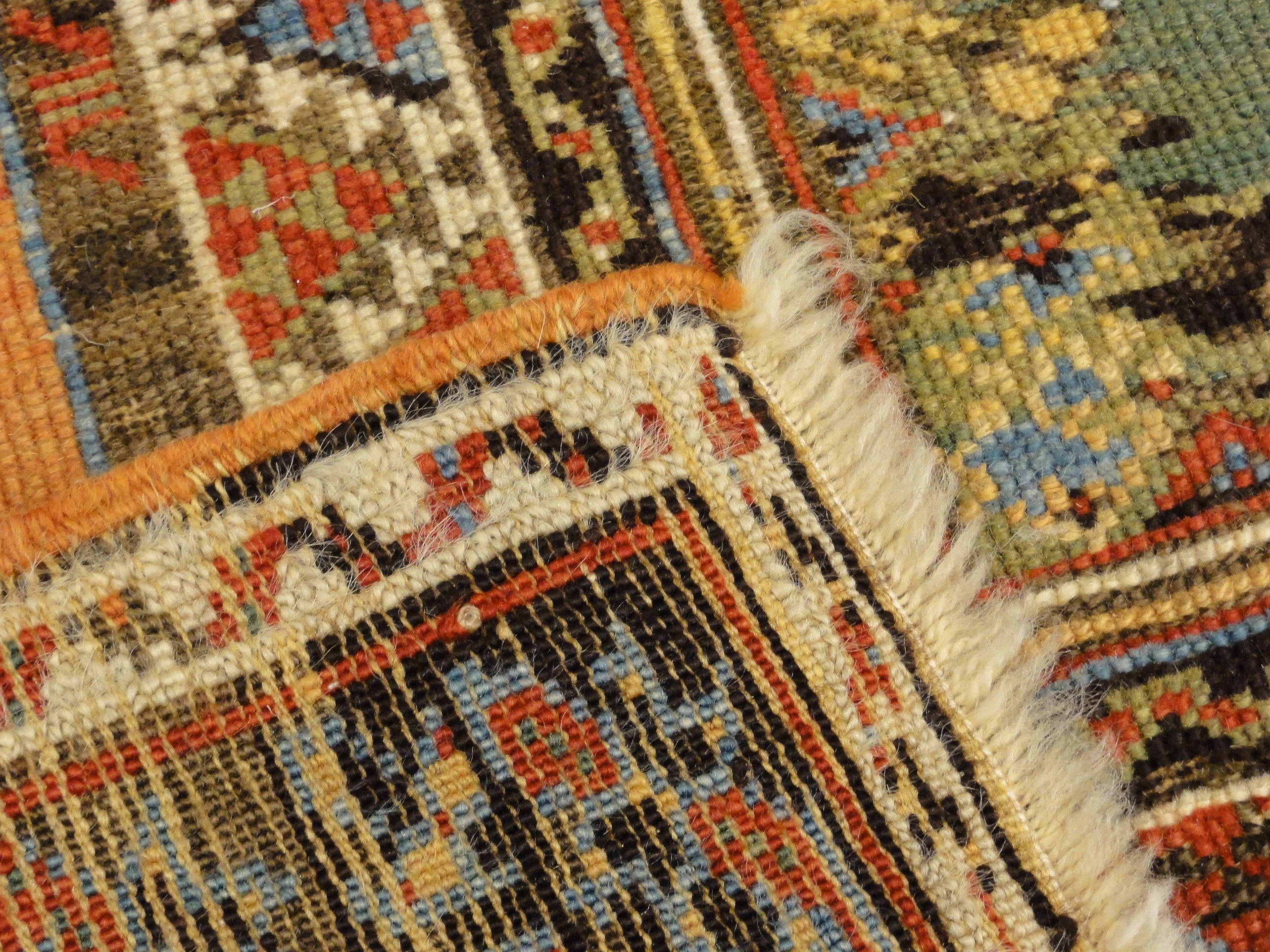 antique Mudjur Meditation Prayer Rug 1700's or earlier 30640