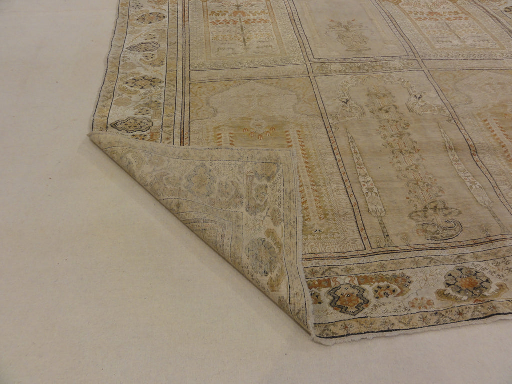 Antique Silk Kayseri Saf meditation rug 30040