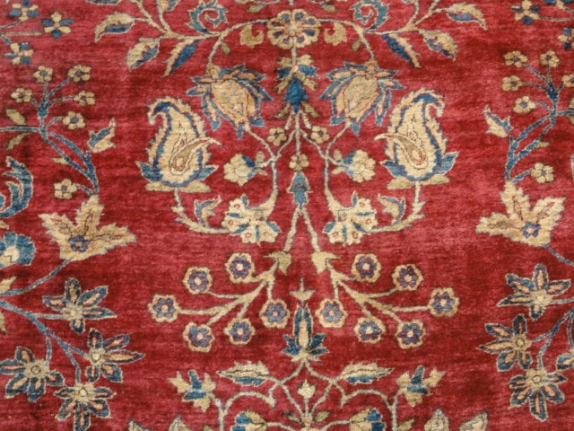 33669 Silk Kashan Antique